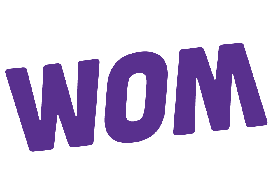 Logo de WOM